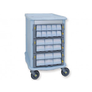 45730 - CARRELLO DOUBLE FACE FARMACIA - 3+22 cassetti