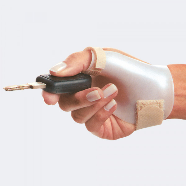 RO+TEN Tutore RIZOSTAB Per Immobilizzazione Pollice, Ambidestro, Taglia SMALL (circonferenza Polso 14-18 Cm), Con Stecca In Alluminio Modellabile, Marchio CE