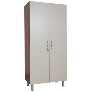 ARMADIO 2 ANTE, 1 POSTO, CON ASTA APPENDIABITI, RIPIANI E 2 CASSETTI INTERNI - NV1022A2C1P