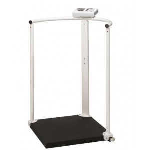 Bilancia pesapersone a piattaforma con corrimano – Uso professionale - Moretti BLC150 Bilancia pesapersone a piattaforma con corrimano – Uso professionale - Moretti BLC150