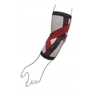 TO2107 - C Elbow - Gomitiera elastica con fibra di carbonio e taping integrato