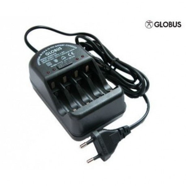GLOBUS - Caricabatterie per Stilo AA per Elettrostimolatori  - Globus G0428