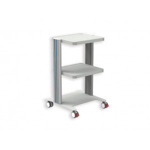 27880 - CARRELLO EASY - 2 ripiani 40x36 cm + base