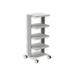 27882 - CARRELLO EASY - 4 ripiani 40x36 cm + base
