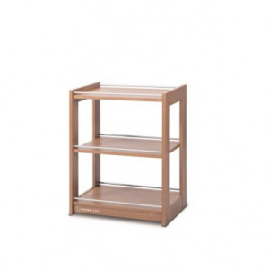 Carrello In Legno Di Abete - 3 Ripiani Moretti Carrello In Legno Di Abete - 3 Ripiani Moretti