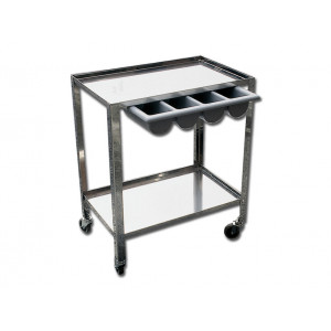 27430 - CARRELLO TUTTO INOX 27430 - CARRELLO TUTTO INOX
