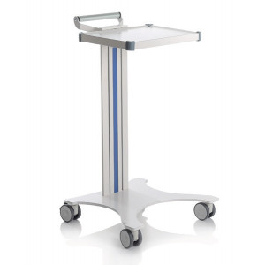 CI105B - Carrello polifunzionale componibile – 1 ripiano 35×40 cm – 1 colonna h80 cm – 1 maniglia – EOLO