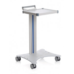 CI122B - Carrello polifunzionale componibile – 1 ripiano 35×40 cm – 1 colonna h80 cm – 1 maniglia – EOLO