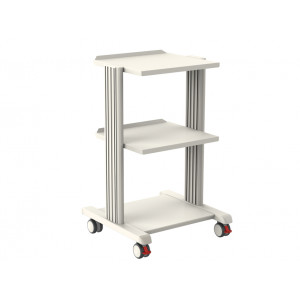 27895 - CARRELLO SMART - 2 ripiani 40x36 cm + base