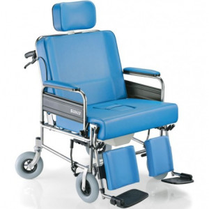 Carrozzina Bariatrica Articolata Imbottita con WC - Surace ALLEGRA XXL