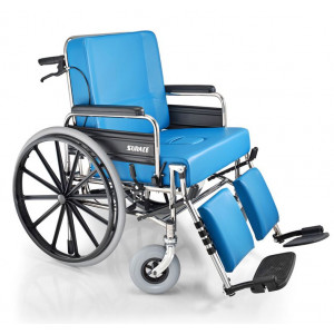 Carrozzina Bariatrica Imbottita con WC - Surace 787 BARIATRIC