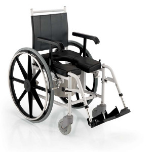 Carrozzina Doccia ad Autospinta - KSP N35/R24 Carrozzina Doccia ad Autospinta - KSP N35/R24