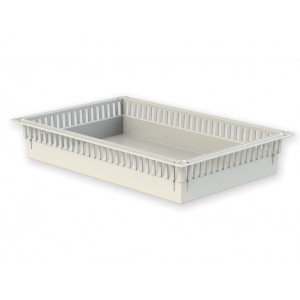 27938 - CESTELLO PLASTICA 60x40x10 cm