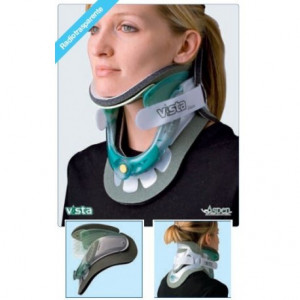 Collare Cervicale Bivalve Regolabile in Altezza - Tielle VISTA