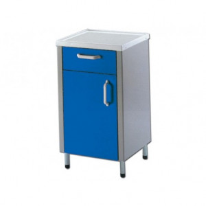 27666 - COMODINO con cassetto e porta a destra