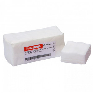 COMPRESSE GARZA COTONE 7,5X7,5 cm 16 strati COMPRESSE GARZA COTONE 7,5X7,5 cm 16 strati
