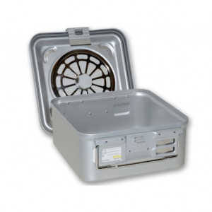 CONTAINER CON FILTRO piccolo h135 mm - grigio CONTAINER CON FILTRO piccolo h135 mm - grigio
