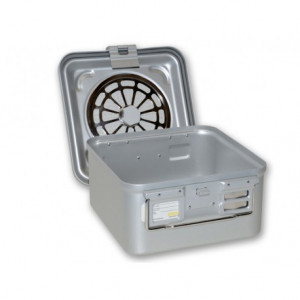 CONTAINER CON FILTRO piccolo h150 mm - grigio CONTAINER CON FILTRO piccolo h150 mm - grigio