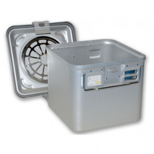 CONTAINER CON FILTRO piccolo h260 mm - grigio CONTAINER CON FILTRO piccolo h260 mm - grigio
