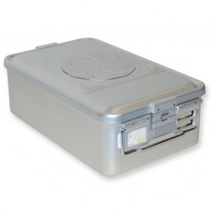 CONTAINER CON VALVOLA medio h150 mm - grigio CONTAINER CON VALVOLA medio h150 mm - grigio