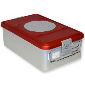 CONTAINER CON VALVOLA medio h150 mm - rosso CONTAINER CON VALVOLA medio h150 mm - rosso
