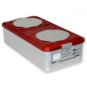 CONTAINER CON VALVOLA grande h150 mm - rosso CONTAINER CON VALVOLA grande h150 mm - rosso