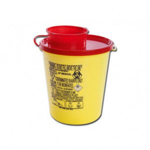 CONTENITORE RIFIUTI TAGLIENTI LINEA PBS - 1,5 litri CONTENITORE RIFIUTI TAGLIENTI LINEA PBS - 1,5 litri
