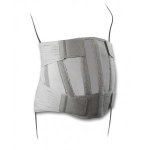 TO1108 - Corsetto “AGILOMB” lombare per addome prominente con fibra di carbonio - Misure M/L/XL/XXL/3XL