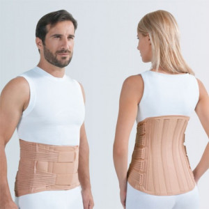 Corsetto lombare uomo, LomboFixò®  4.0, altezza 36 cm - skin