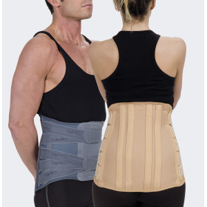 5035 CAMP 50 Corsetto lombosacrale alto con 4 stecche posteriori