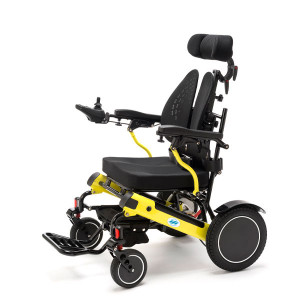 D11 – MAYA - Carrozzina elettronica in alluminio, richiudibile a libro