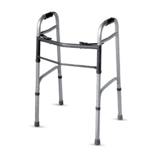 Deambulatore pieghevole in alluminio su 4 puntali - KSP N02