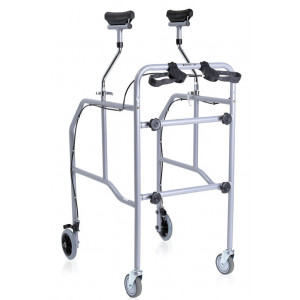 Deambulatore Con Appoggio Sottoascellare e Freni - Moretti RP755F