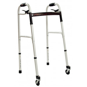 Deambulatore Con 2 Ruote Piroettanti - Wimed