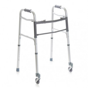 Deambulatore Con 2 Ruote Piroettanti - Moretti RP744