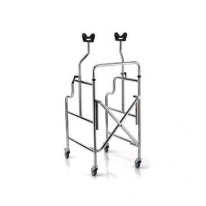 Nuova Blandino GR401 - Deambulatore Pieghevole Con Appoggio Sottoascellare