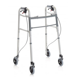 Deambulatore Pieghevole - Freno Azionabile A Mano - RP742