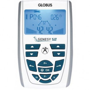 GENESY  S2 - Globus G3725 - (2 canali) - Elettrostimolatore muscolare GENESY  S2 - Globus G3725 - (2 canali) - Elettrostimolatore muscolare