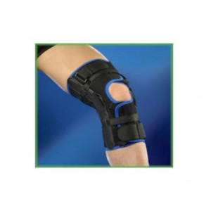 Ginocchiera avvolgente, articolata, monocentrica