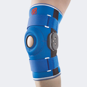  SP 2315E Ginocchiera tubolare con stabilizzatore rotuleo e articolazioni policentriche regolabili