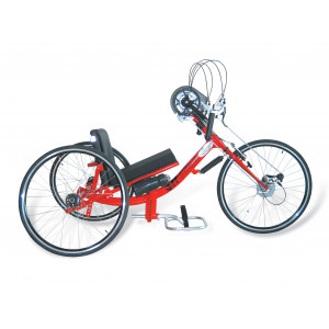COSTA 27 handbike a 3 ruote con cambio a 27 rapporti esterni, telaio in alluminio, da adulto
