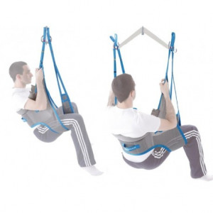 Imbracatura Sollevamalati da Toilette In Rete - Moretti IM140x