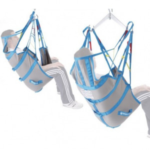 Imbracatura Sollevatore Contenitiva In Tela Con Stecche E Fasce - Moretti IM130x