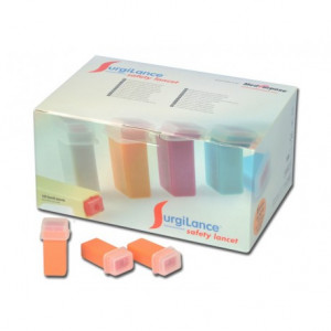 LANCETTE DI SICUREZZA 22G - ad ago automatico LANCETTE DI SICUREZZA 22G - ad ago automatico