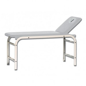 27619 - Lettino Visita King - Con Foro - Bianco*