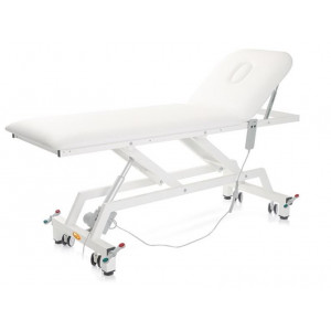 MI371 - Lettini per visita medica – ELETTRICI – Piano da 62 cm con ruote – Made in Italy – Lytus