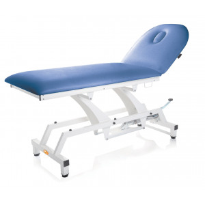 MI386 - Lettino per visita medica – IDRAULICO – Piano da 68 cm con ruote – Made in Italy – Lytus