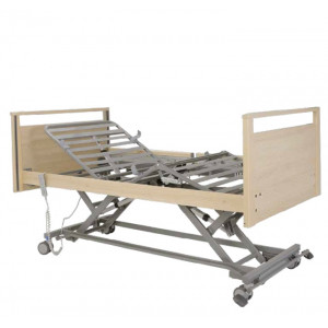 MP428 - Letto degenza in legno Lux (sistema di elevazione con pantografo) MP428 - Letto degenza in legno Lux (sistema di elevazione con pantografo)
