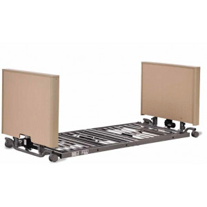 MP420 - Letto degenza in legno Ultralow elevazione, trendelenburg, 3 snodi (struttura ribassata per Alzheimer o a rischio di caduta) MP420 - Letto degenza in legno Ultralow elevazione, trendelenburg, 3 snodi (struttura ribassata per Alzheimer o a rischio di caduta)