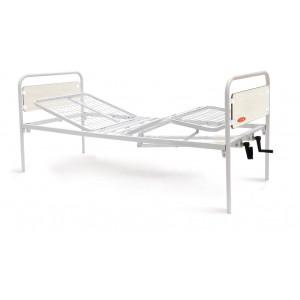 MP093 - Letti degenza manuali larghezza 90 cm – Due manovelle – Tre snodi – Smontabile MP093 - Letti degenza manuali larghezza 90 cm – Due manovelle – Tre snodi – Smontabile